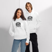 Image 2 of Unisex Oversized heavyweight hoodie (Prayer is a Muscle)
