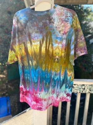 Image of XL Scream Into The Void Tie Dye Shirt 1