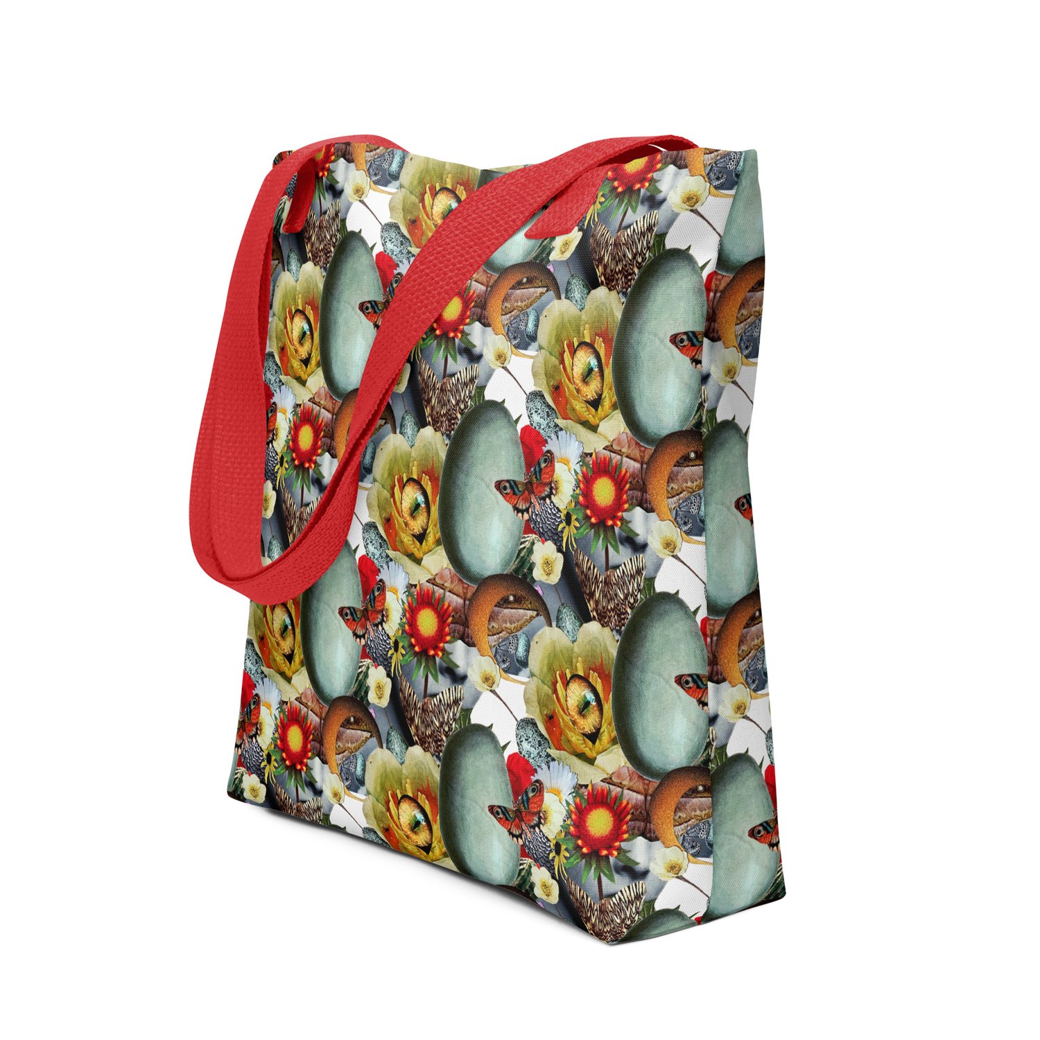 Image of EGGcellence - Surreal Eyes - All Over Print Tote Bag