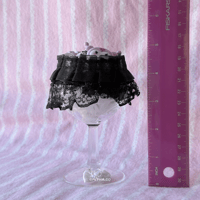 Image 2 of ⋆˚࿔ kuromi glass sundae decor