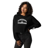 Image 2 of Kingdom University Women's Crop Hoodie