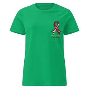 Image of Rare Disease Awareness Ribbon Women’s basic softstyle t-shirt