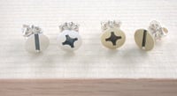 Image 2 of large screw earrings