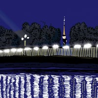 Image 3 of National Carillon Night Limited Edition Digital Print