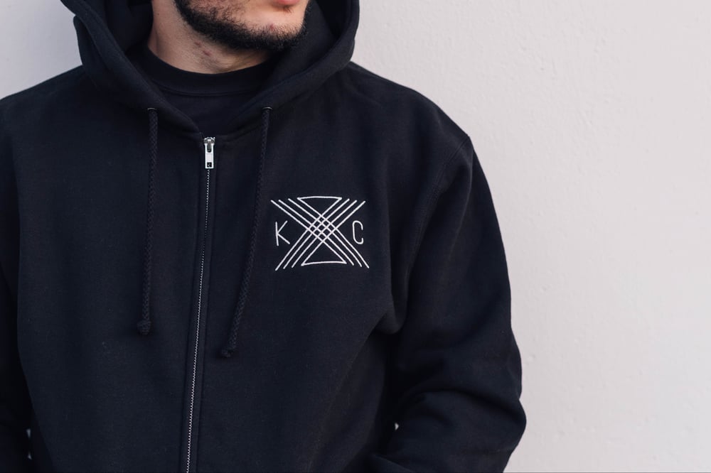 Image of STAND TOGETHER KC HEAVYWEIGHT ZIPUP HOODIE