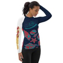 Image 1 of Women's Rash Guard- wandat watah