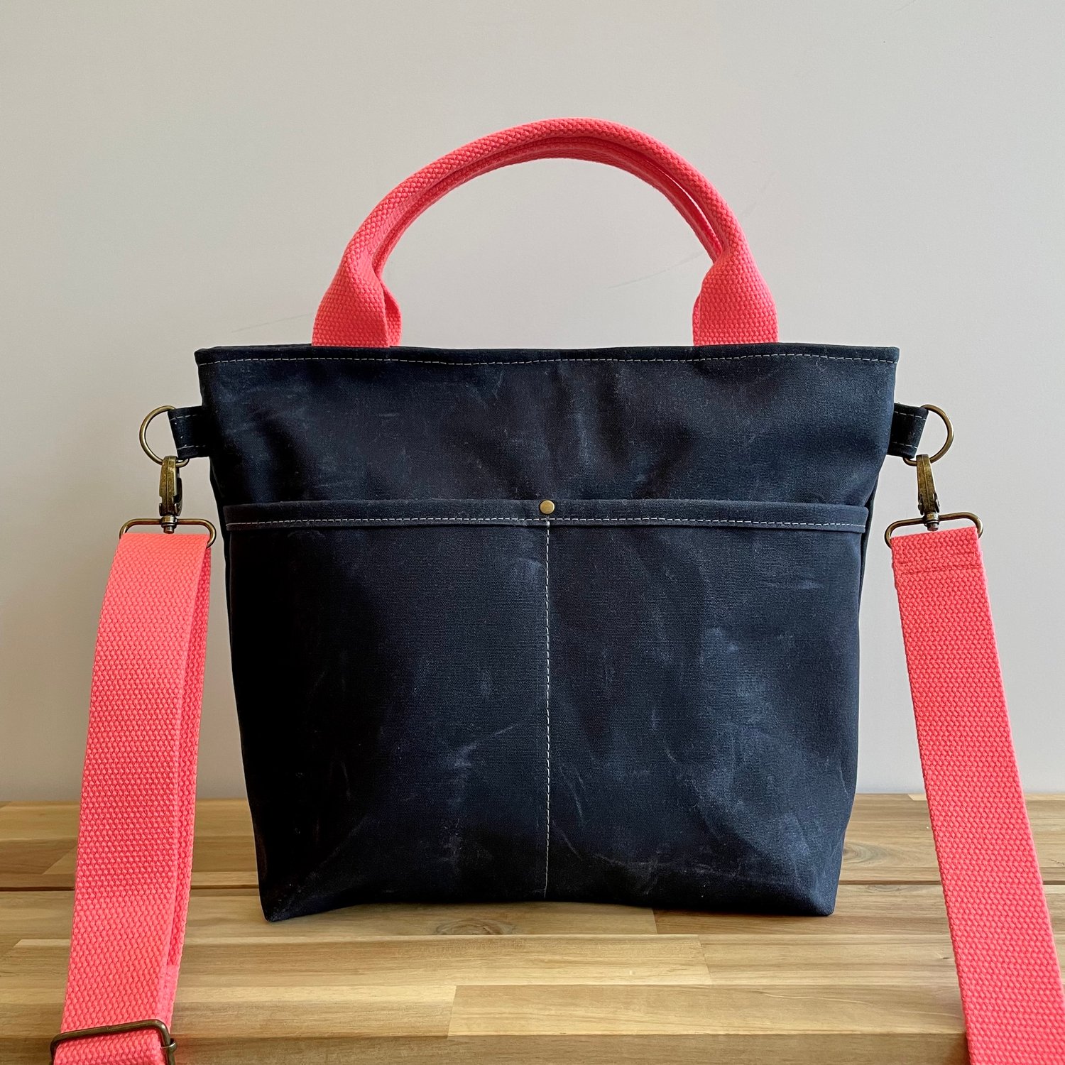 Image of PRE-ORDER Navy Crossbody Crafting Tote