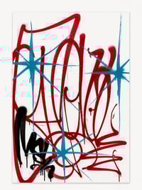 REVOK unique hand sprayed signature Poster 24x36 20