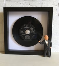 Image 5 of James Bond Theme Tunes, framed original 7" vinyl records