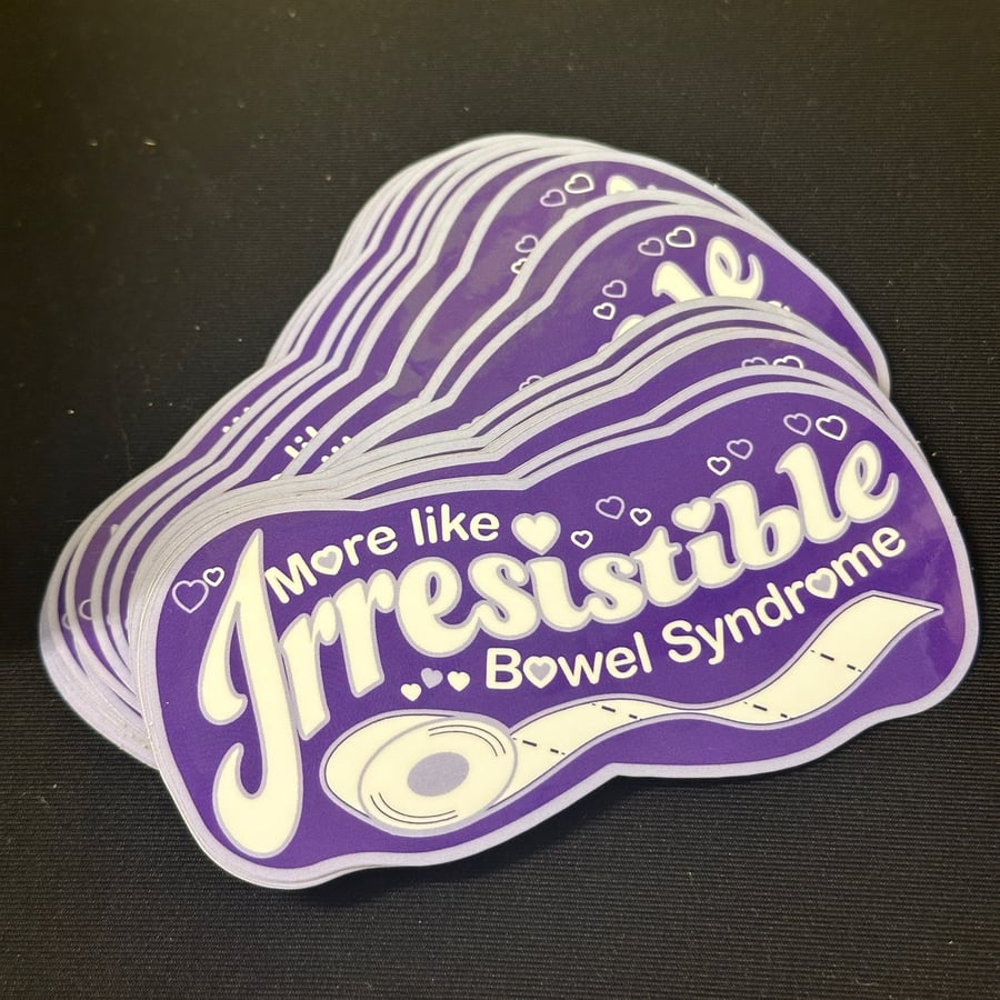 Image of Irresistible Bowel Syndrome Sticker