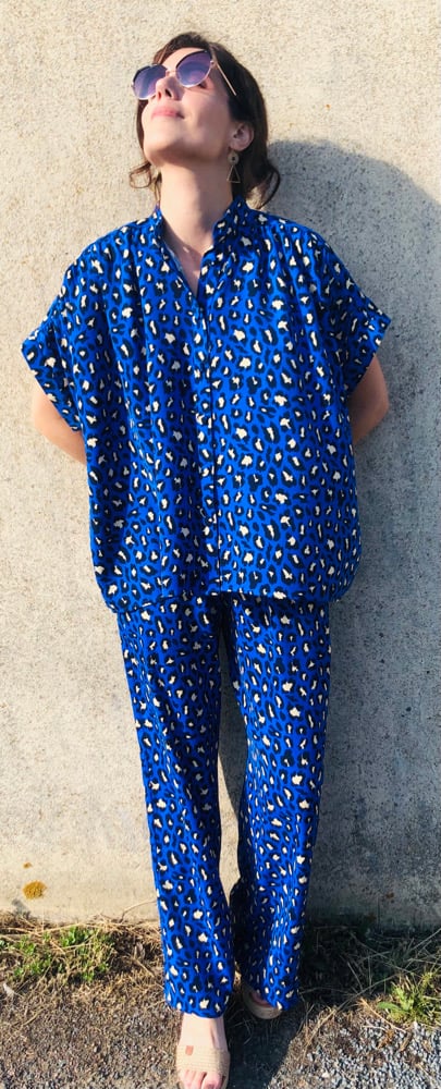 Image of Chemise LeoBlue