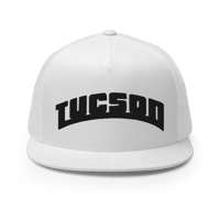 Image 1 of Lower AZ Tucson Black Threaded Trucker Cap