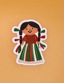 Mexican Doll Stickers