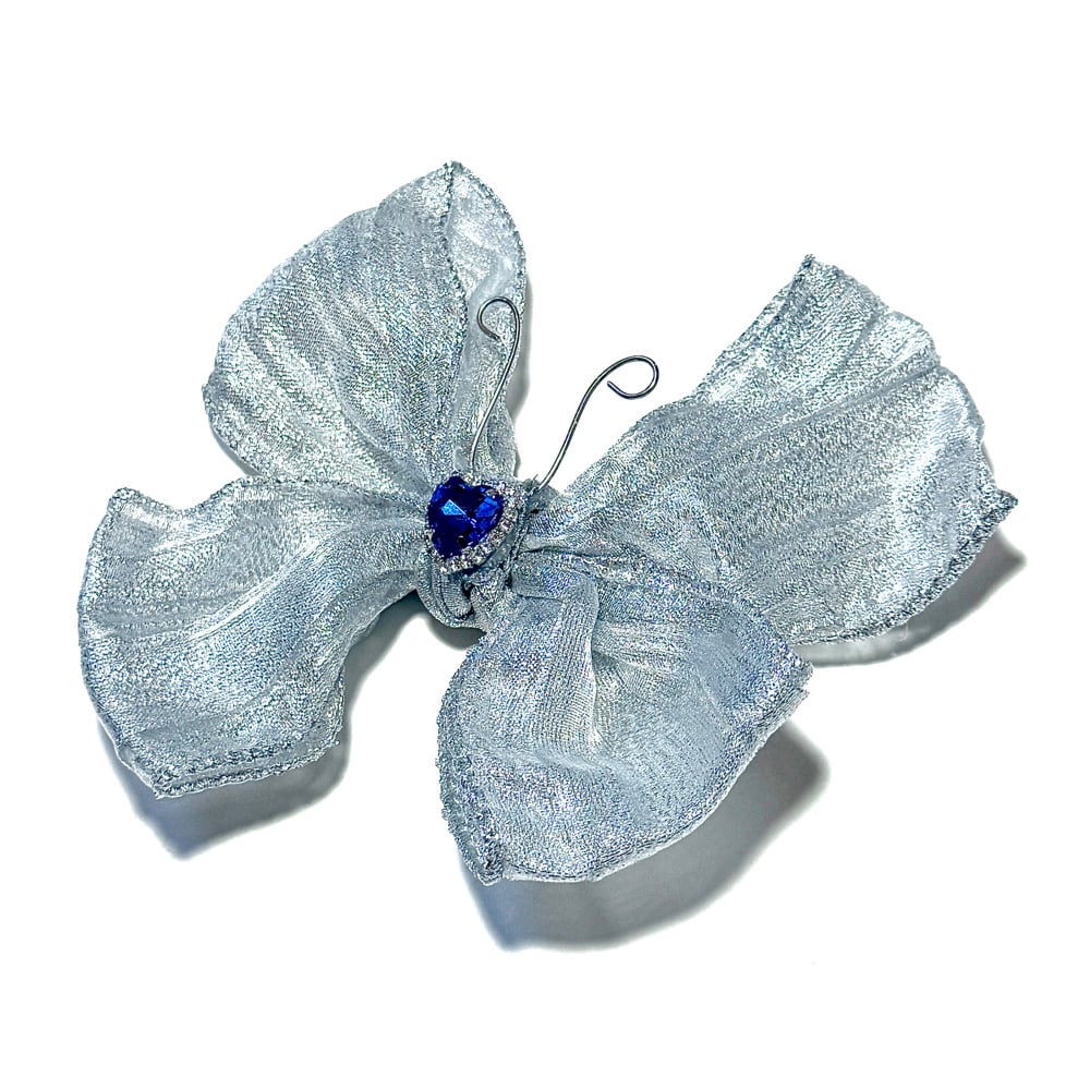 Image of Shimmer Butterfly Bow Single Clip