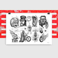 Image 4 of Jason Scarr – Hand-Drawn Flash Sheet