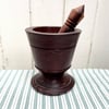 Treen Antique Pestle and Mortar 