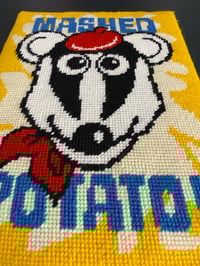 Image 3 of Bodger and Badger needlepoint kit 