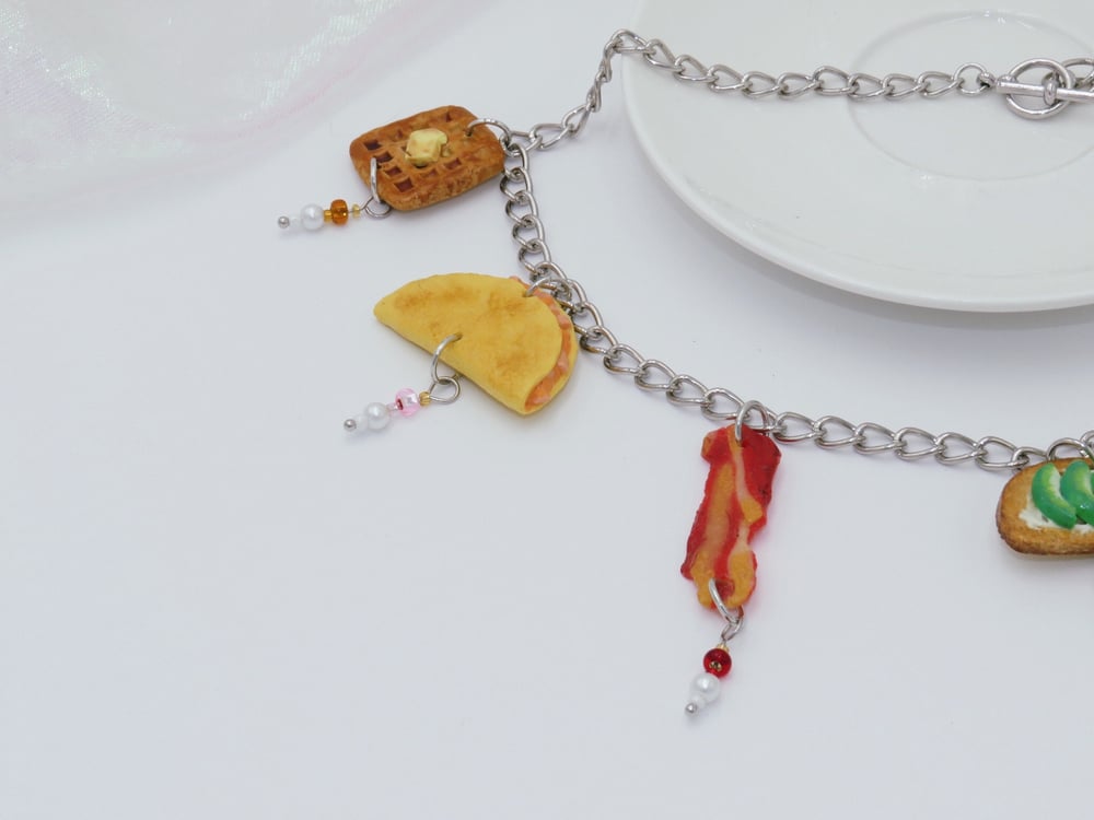 Image of Breakfast Platter Necklace 