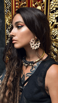 Image 3 of Bunga Earrings 