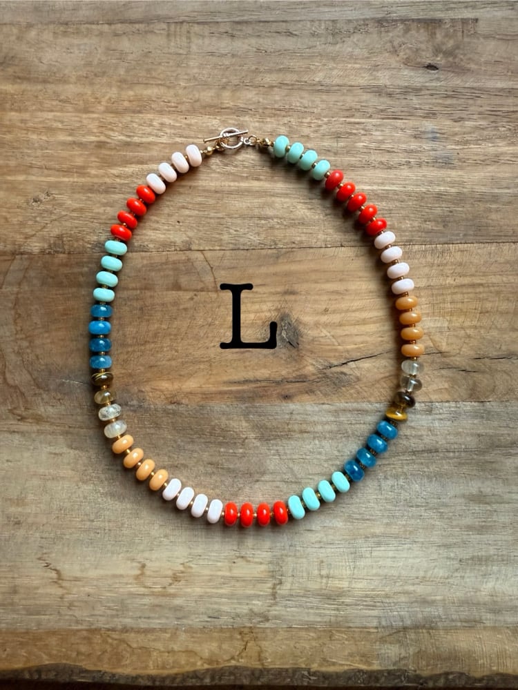 Image of Stone Beaded Necklace