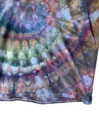 Image 4 of ♻️ UPCYCLED M Men's Knit Tank In Muted Spiral Ice Dye