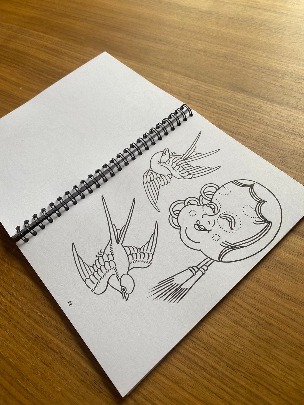 Sketch book - Hand size tattoo designs 