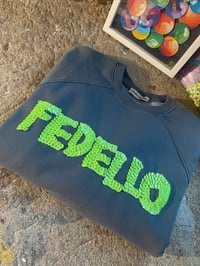 Image 1 of Suadoiro borddo a man. FEDELLO letras verdes. En stock!