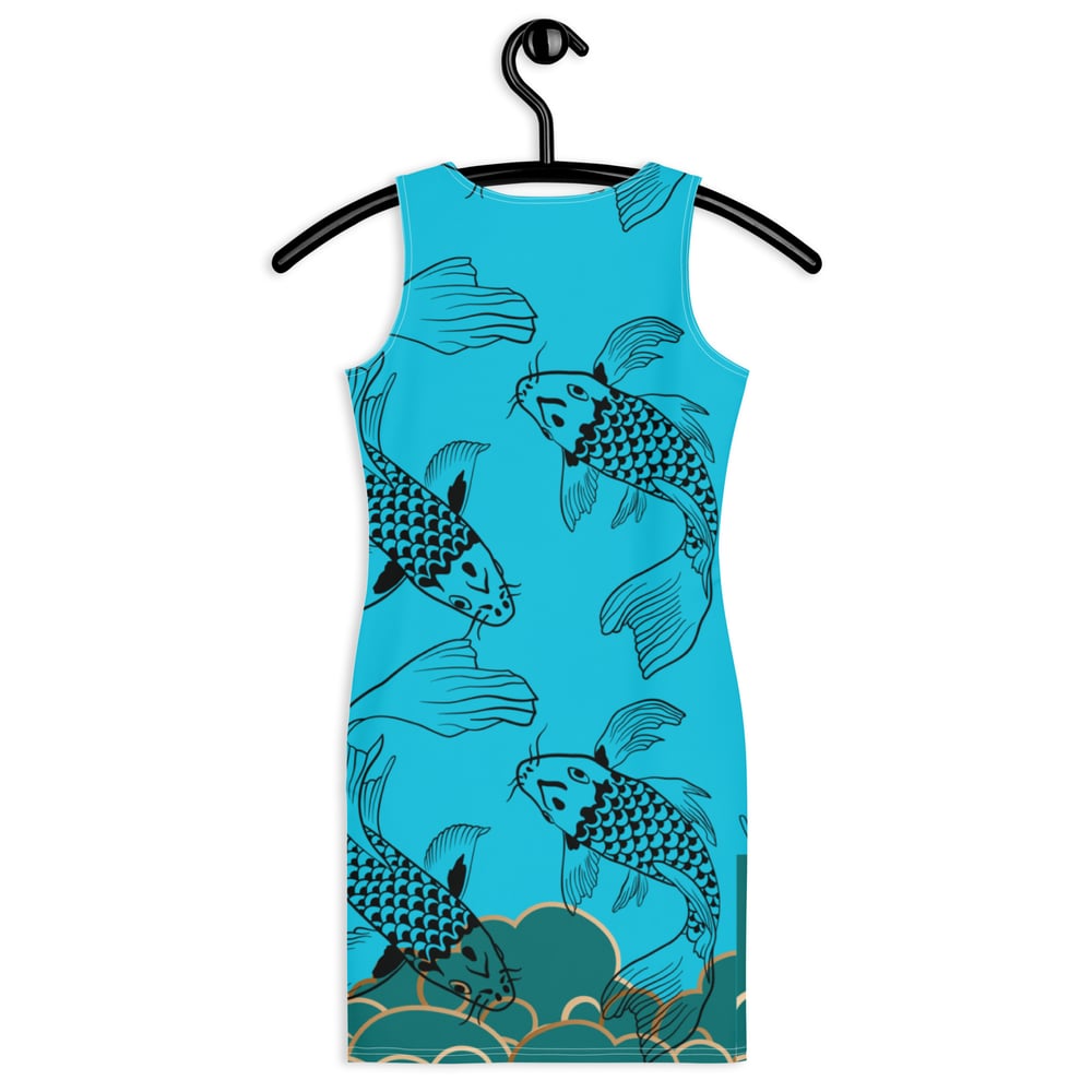 ZEN EXP - Koi Fish II bodycon dress