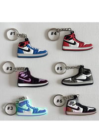 Image 2 of 2D Sneaker Keychains 