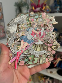 Image 2 of Iridescent part 2 enamel pin 