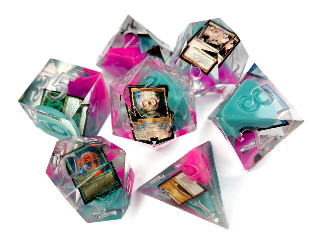 Image of Neon MtG set (inked upon order)l