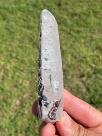 Image 17 of Mongolian Quartz With Hematite Flowers #1958
