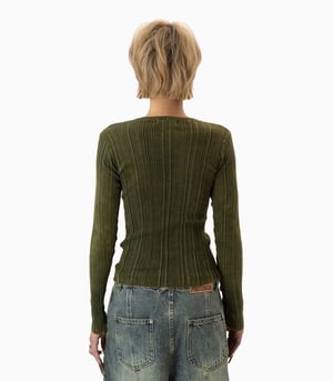 Image of PROTÉMOA - Touch Grass Cardigan