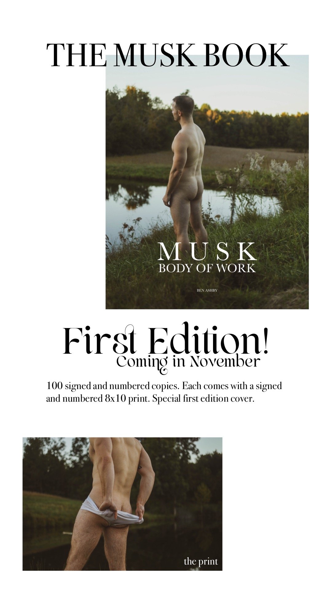 Image of FIRST EDITION MUSK: Body of Work (Coffee Table Book