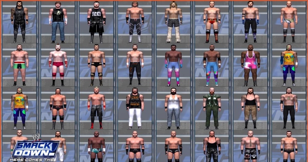 WWE Smackdown! Here Comes the Pain 2K CAWs