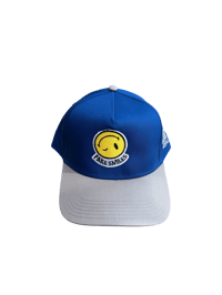 Image 1 of Royal blue and grey  SnapBack 
