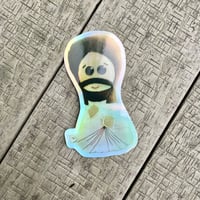 Image 1 of Defect Divine Mercy Jesus Stickers