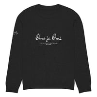 Image 10 of Omo logo Knitted crew neck sweater
