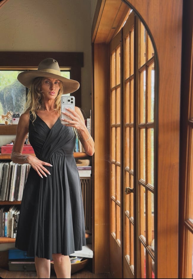 90s Prada minimalist black dress vintage 