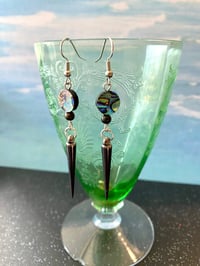 Image 1 of Abalone Dangle Earrings