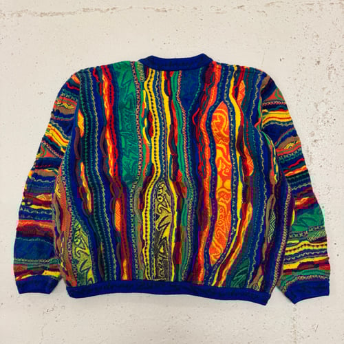 Image of Coogi 2000 Sydney Olympic Wool Sweater, Size Small
