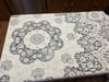 Round Patterned Vintage Cloth