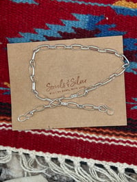 Image 2 of 18” Handmade Sterling Chain