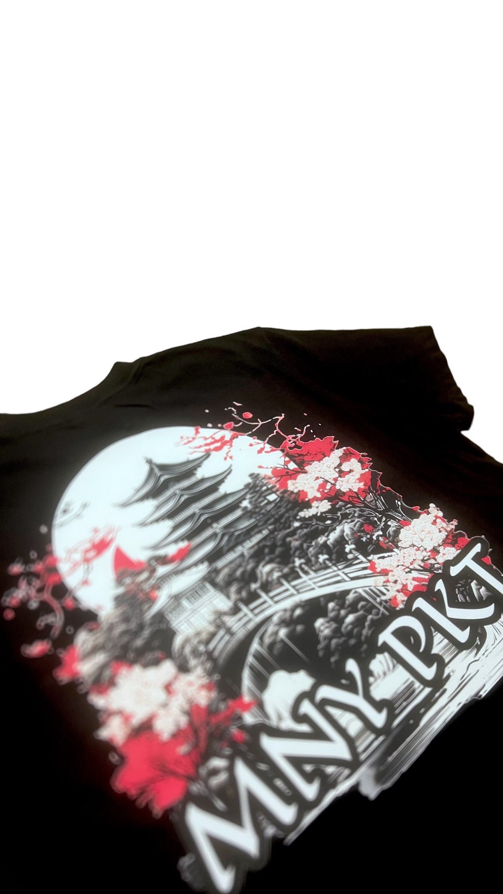 ASIAN PEACE T-SHIRT//BLACK