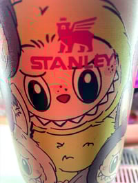 Image 3 of Big  40oz size STANLEY LABUBU TUMBLER 