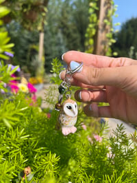 Image 3 of Barn Owl Keychain