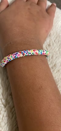 Rainbow🌈✨ Clay bead bracelet 