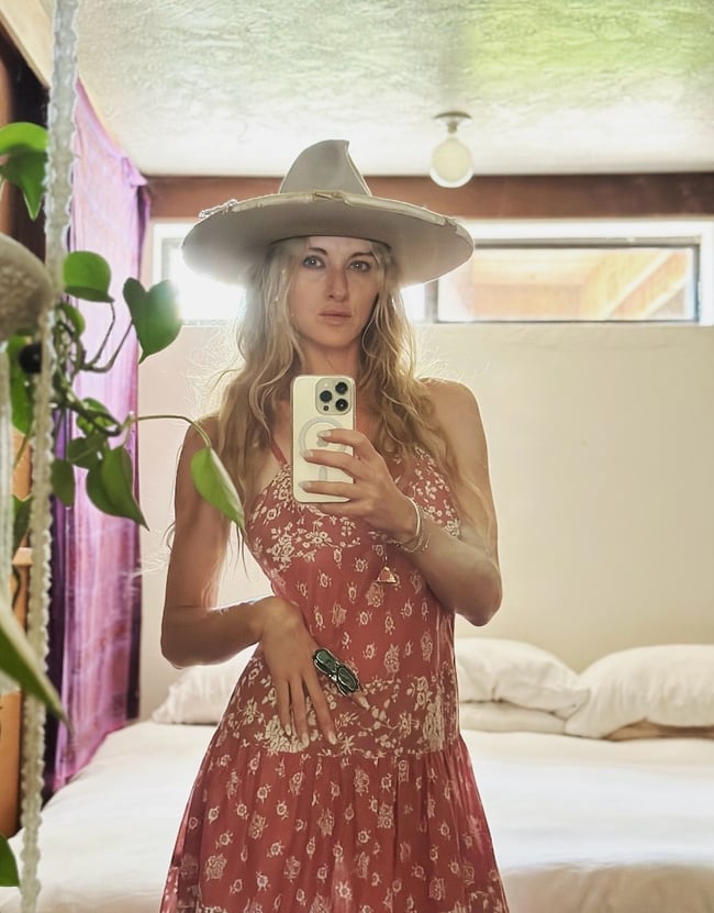 late 60s India Imports cotton voile dress