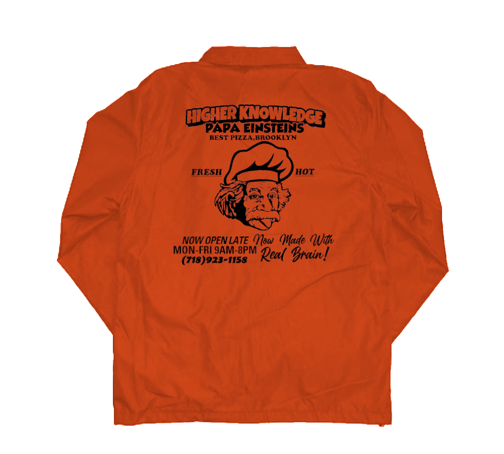 Papa Einsteins Coaches Jacket [Orange]