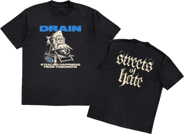 Image of Drain Stealing Happiness From Tomorrow Shirt 